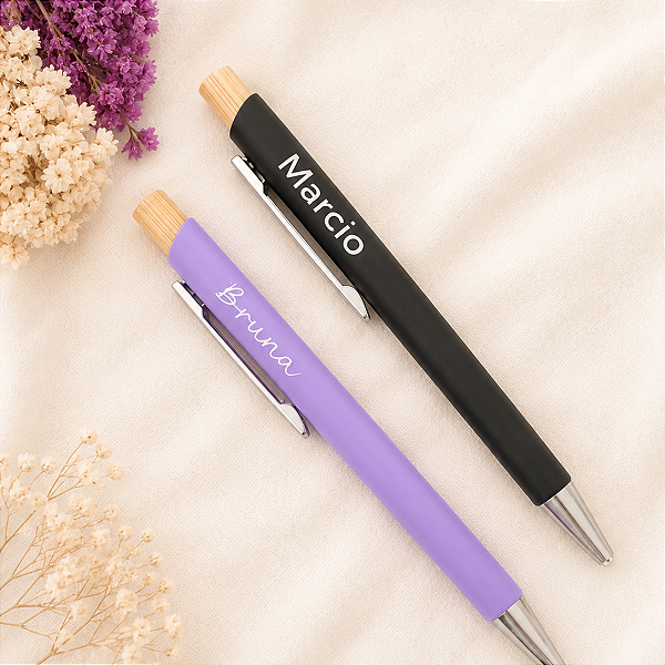 Caneta emborrachada personalize com Nome