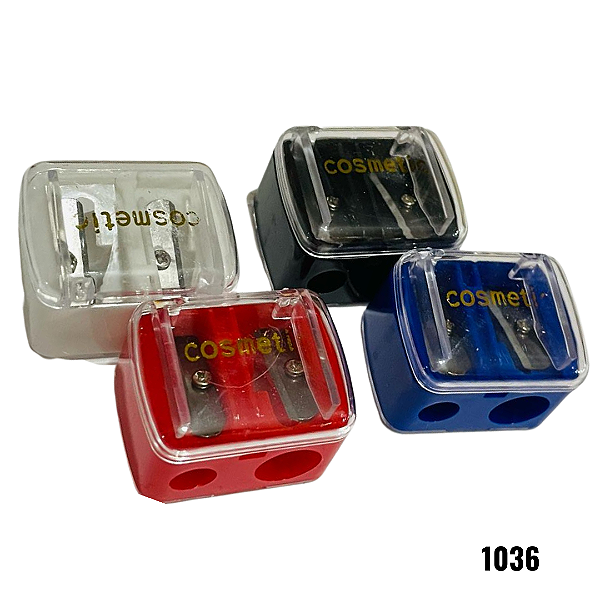 NE1036 - 1036 apontador de lápis – Pacote com 12 unidades (Atacado)