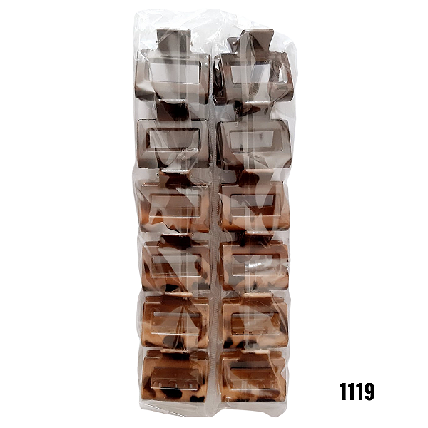 NE1119 - Presilha de cabelo 12 pcs por kit/ 3,5m atacado 1119 – Pacote com 12 unidades (Atacado)