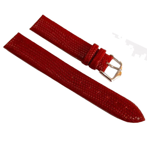 PULSEIRA DE COURO LIZARD VERMELHA COD. 90