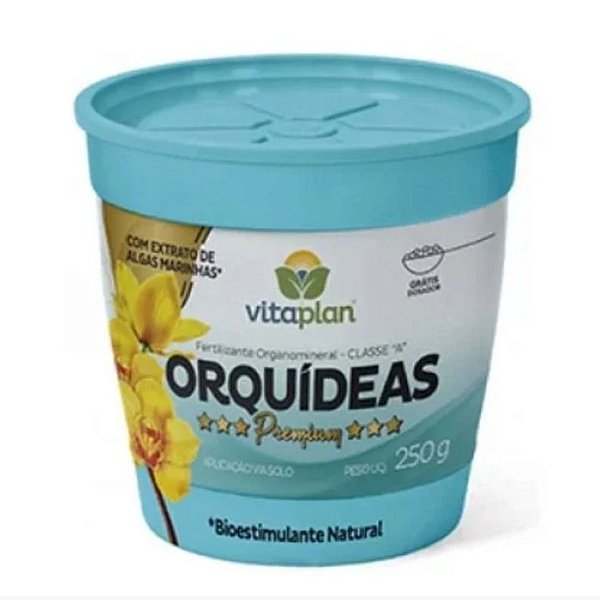 Fertilizante Orquídeas - 10-20-10 - 250g - Vitaplan