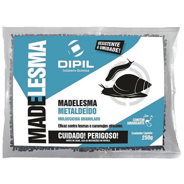 Mata Lesma Madelesma - Resistente à Umidade - 250g - Dipil