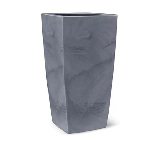 Vaso de Polietileno Classic Trapézio 45 - Grafite - Nutriplan