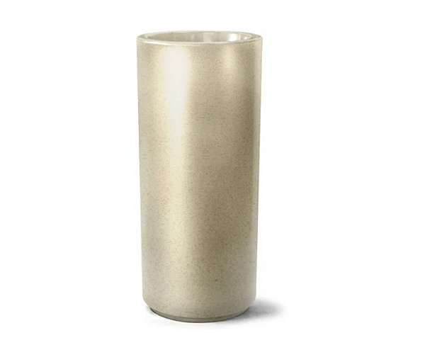Vaso de Polietileno Classic Cilíndrico 75 Areia- Nutriplan