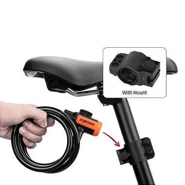 Cadeado anti furto para Bicicleta com Chave-Reforçado
