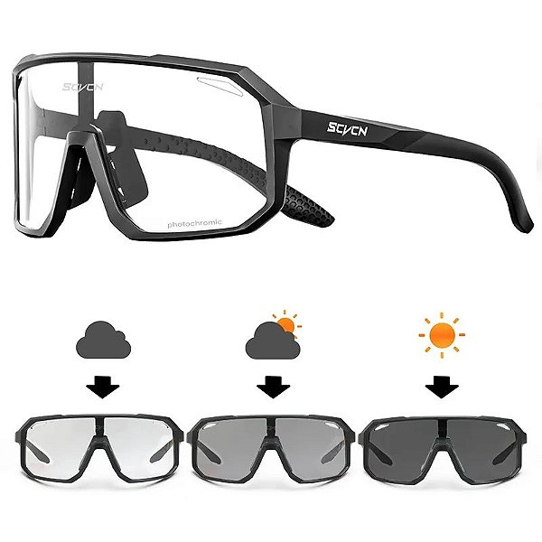Óculos de ciclismo fotocromáticos para homens e mulheres- óculos de mountain