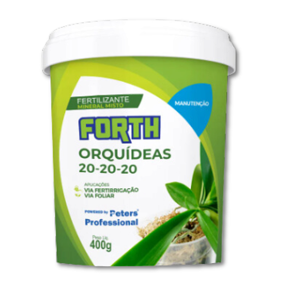Forth Orquídeas Manutenção 20-20-20 400g Peters Professional