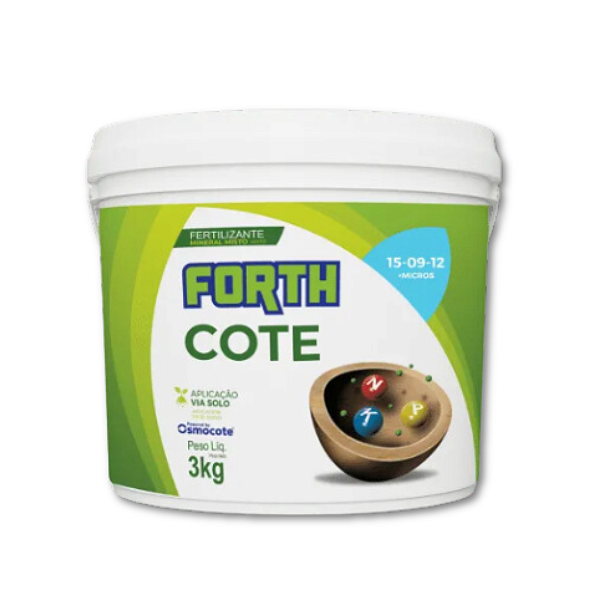 Fertilizante Osmocote 15-09-12 mais Micros Forth Cote com 3Kg