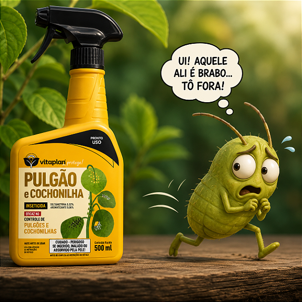 Inseticida Pulgão e Cochonilha Vitaplan Protege 500ml