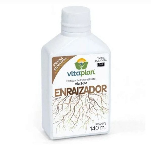 Fertilizante Mineral misto Enraizador Concentrado - 140ml - Vitaplan