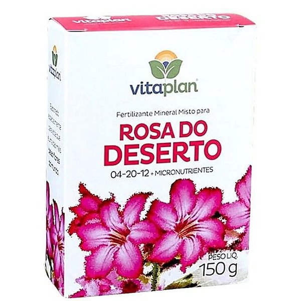 Fertilizante Rosa Deserto-150G -Vitaplan