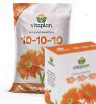 NPK 10-10-10 Floraççao Flores  1kg -Vitaplan