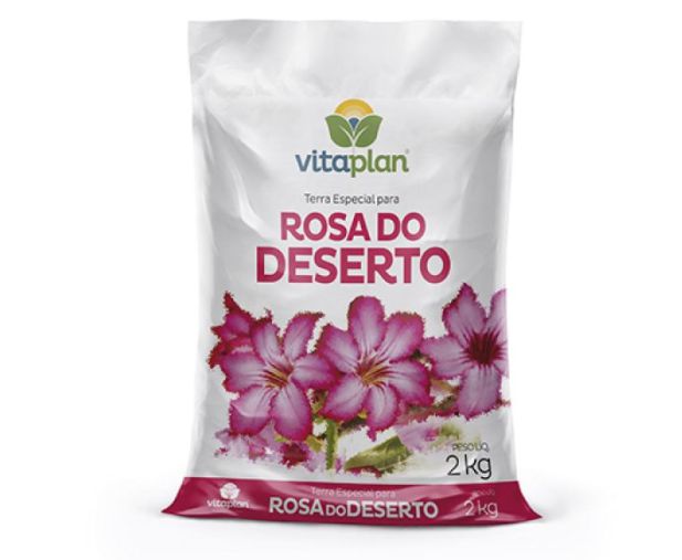 Terra Especial para Rosa do Deserto - 2kg - Vitaplan