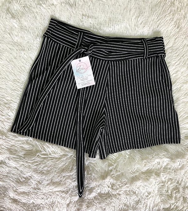 Short Listrado - TAM - G