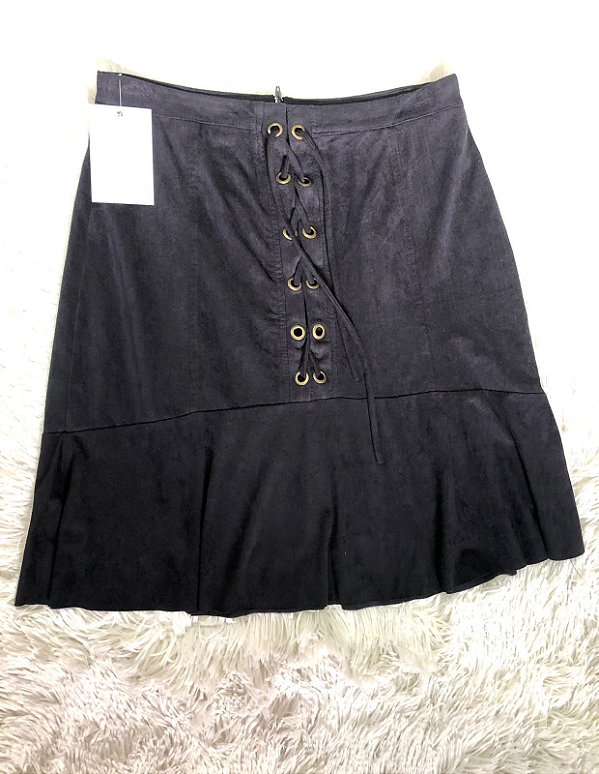 Saia em tecido Camurça - TAM - G