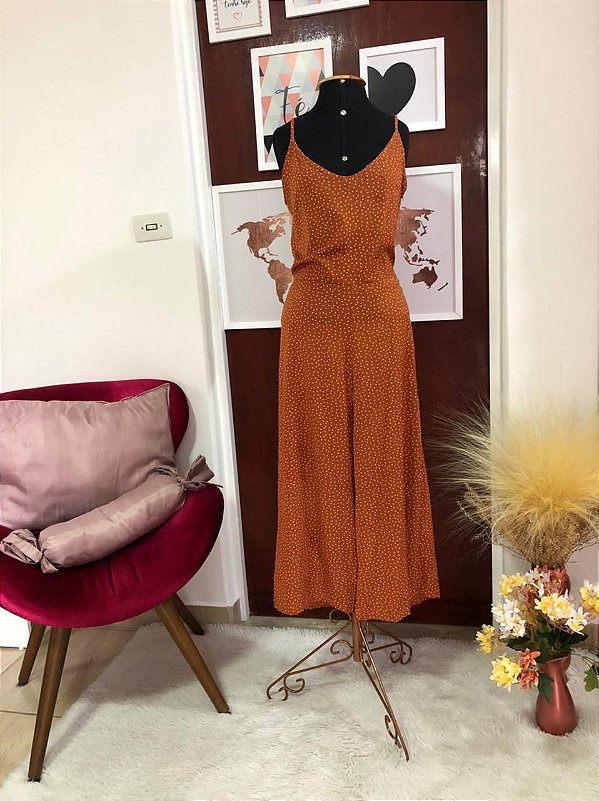 Macacão Bolinhas - TAM - P