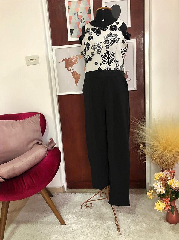 Macacão Estampado - TAM - G