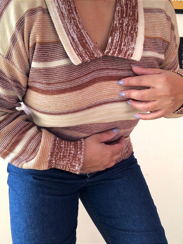 Suéter Vintage com CGC - TAM - G