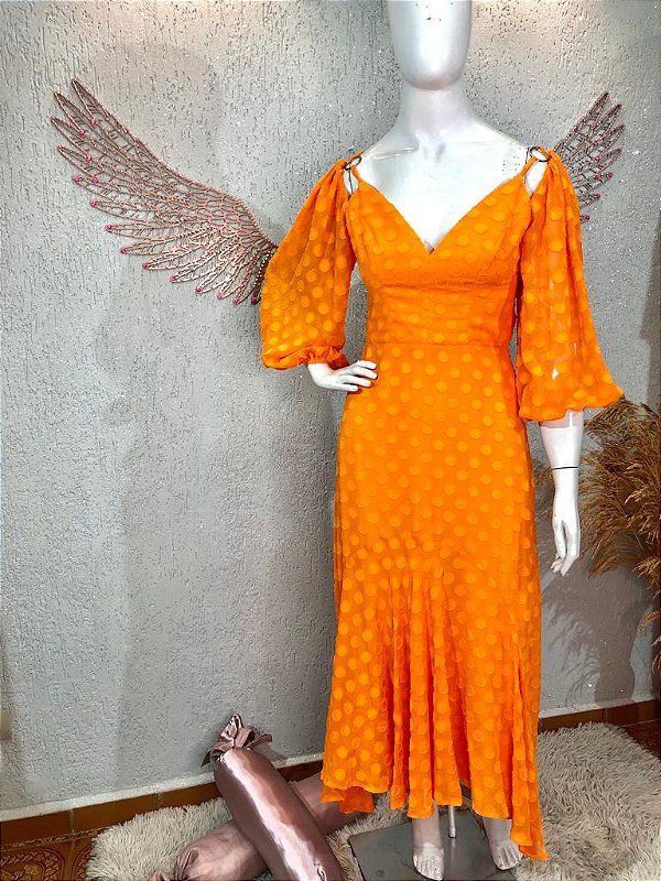 Vestido Tufi Duek Laranja - TAM. P