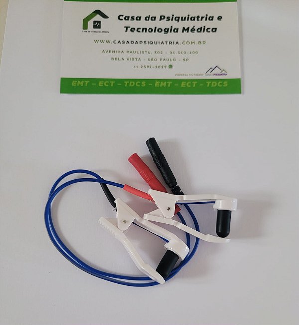Eletrodo Auricular emenda  - útil para estimulação de nervo vagal