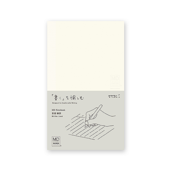 Caderno Japonês Pautado B6 - MD Paper