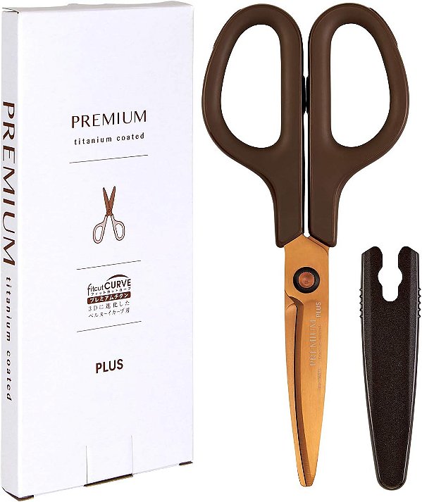 Tesoura Titânio Fitcut Curve - Plus