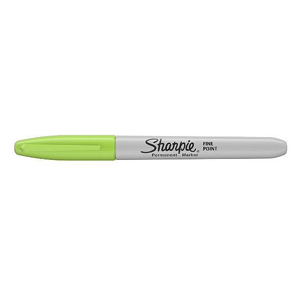 Caneta Sharpie Fine Point Ponta Fina - Lima