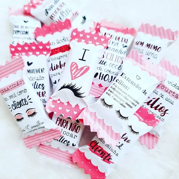 50 balinhas personlizadas