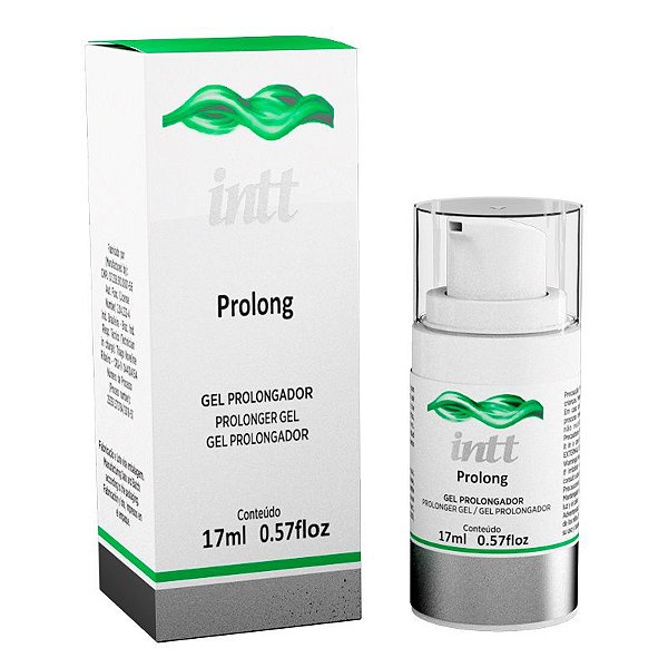 Gel Prolongador de Ereção e Retardante Masculino Intt Prolong 17ml