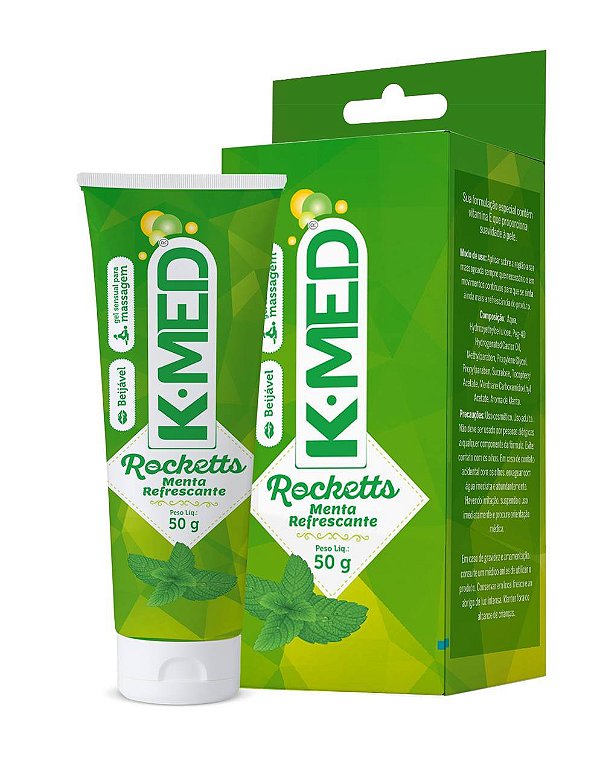 K-Med Rocketts Menta Refrescante 50g