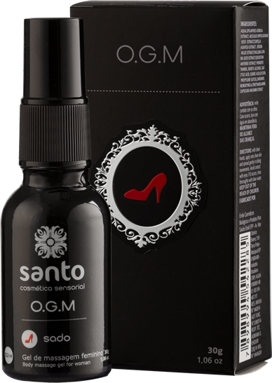 O.G.M GEL ESTIMULANTE FEMININO 30ML  SANTO