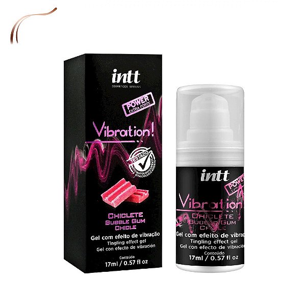 Gel Eletrizante e Estimulante Vibration Chocolate 17g Intt