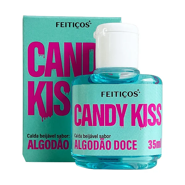 CANDY KISS - CALDA BEIJÁVEL - ALGODÃO DOCE - 35ML