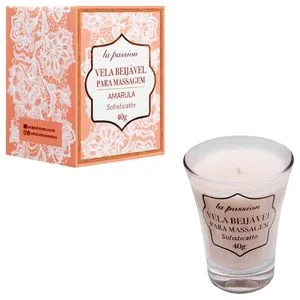 Vela Beijável Massagem La Passion Vanilla  40G Sofisticatto