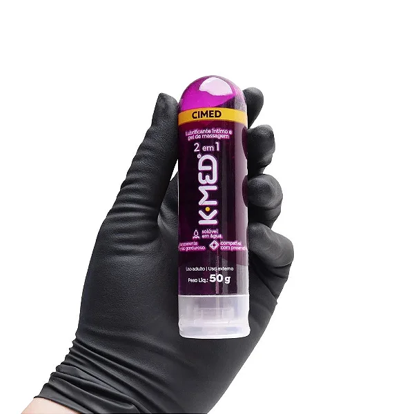 Gel De Massagem E Lubrificante Íntimo K-Med 2 Em 1 - 50g pocket