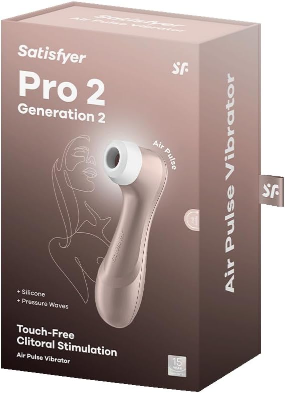 Satisfyer Pro 2 Estimulador de Clitóris com Pulso de Ar - Tecnologia de Ondas de Pressão de Sucção do Clitóris
