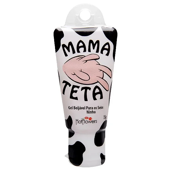 Mama Teta Gel Beijável Seios 15G Hot Flowers