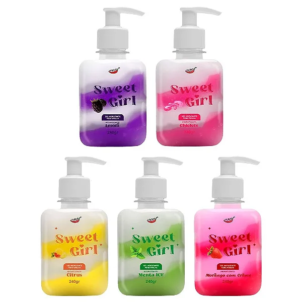 Sweet Girl Gel Hidratante Virilha 240G Chillies