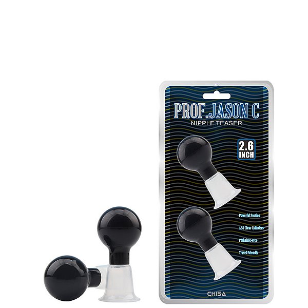 Estimulador de Mamilo com Bulbo para Sucção Manual – PROF. JASON C NIPPLE TEASER – SD-077