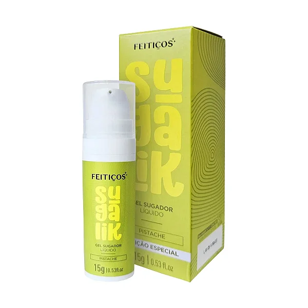 LANÇAMENTO – Sugalik – O Sugador Líquido – Pistache 15g
