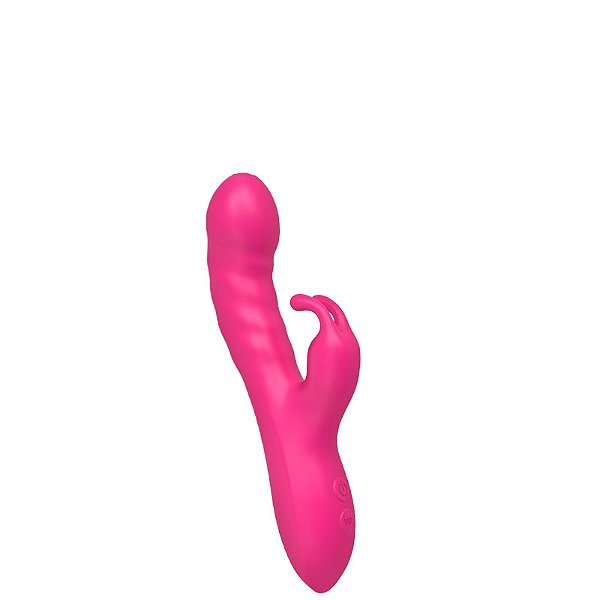 Vibrador Recarregável com Estimulador Clitoriano Formato Coelho – GOOD VIBE TOYS – VR-143