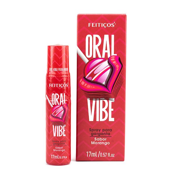 Oral Vibe Morango Spray para garganta Preço sob Consulta 17ml