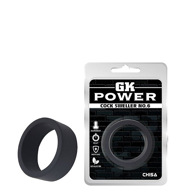 Anel Peniano em Silicone – CHISA COCK SWELLER No.6 – CR-055