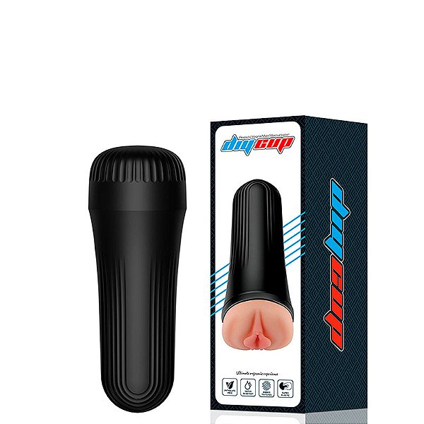 Masturbador Masculino Dry Cup – Toque Realista- Vagina