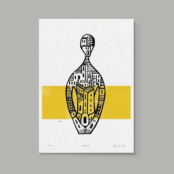 Xilogravura "Panaywan". Daniel Mustafa.