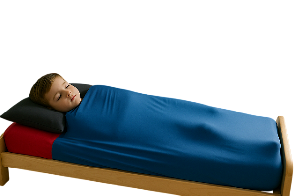 Lençol Sensorial Lycra – Tamanho 0,70 m x 1, 70 m para Autismo, TDAH e insônia - Frete Grátis todo Brasil - Antialérgico - Lavável - Personalizado com peso e cor tecido