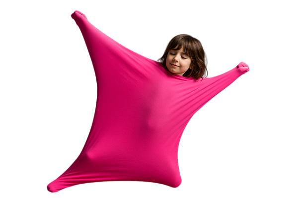 Macacão Sensorial - 0,70 m L x 1,30m A -  para Autismo, TDAH e outros, ajuda a acalmar e organizar comportamento - Antialérgico - Lavável - Cor Personalizada - Frete Grátis todo Brasil