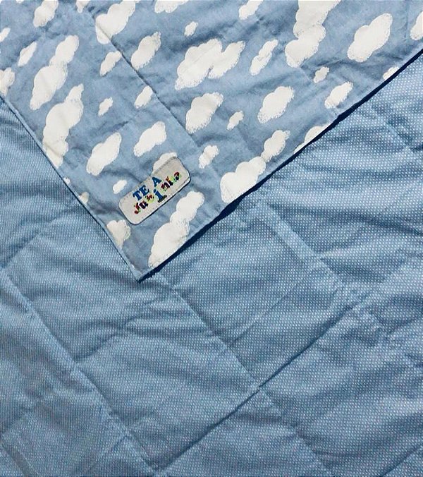 Cobertor Ponderado 100% Algodão ( fresquinho ) - Tam PP - 1,0 M / 1,40 M - Frete Grátis - Personalize Cores, Tecidos e Peso