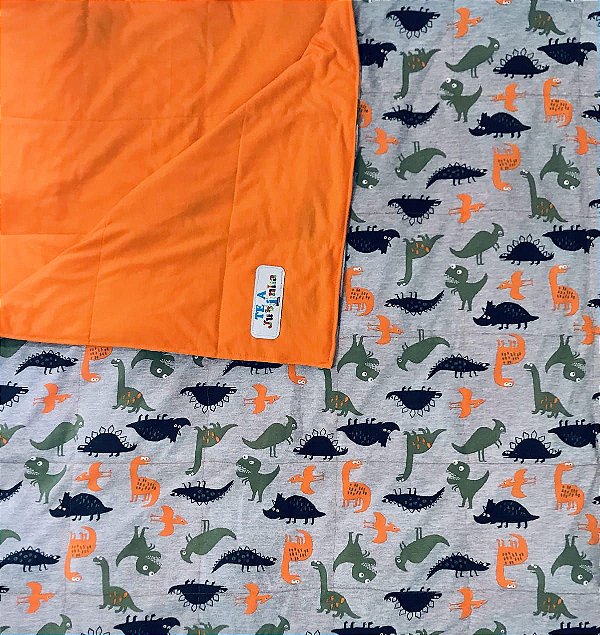 Cobertor Ponderado Artesanal Malha ( fresquinho) -  Tam M - 1,80 M X 1,40 M - Frete Grátis - Personalize Cores, Tecido e Peso