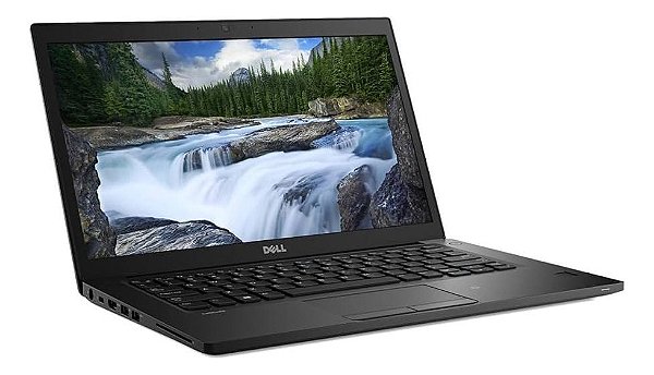 Notebook Usado, Dell Latitude 7490, Core i5-8350U, 1.70-1.90GHz, 8GB RAM, SSD256GB, Tela 14" HD, Win11 Pro, Bateria não segura carga!